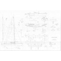 Plan du bateau Chantalaube