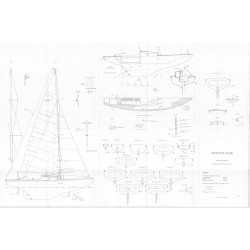 Plan du bateau Chantalaube
