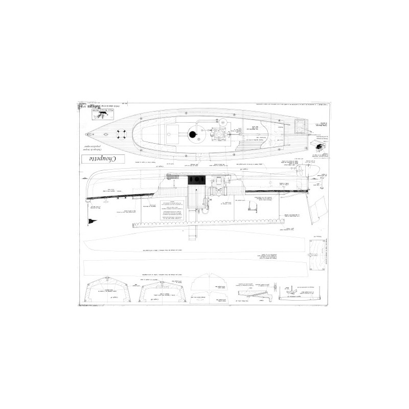 Plan du bateau Choupette