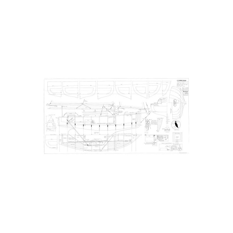 Plan du bateau Cormoran