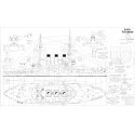 Plan du bateau Cuirassier Potemkin