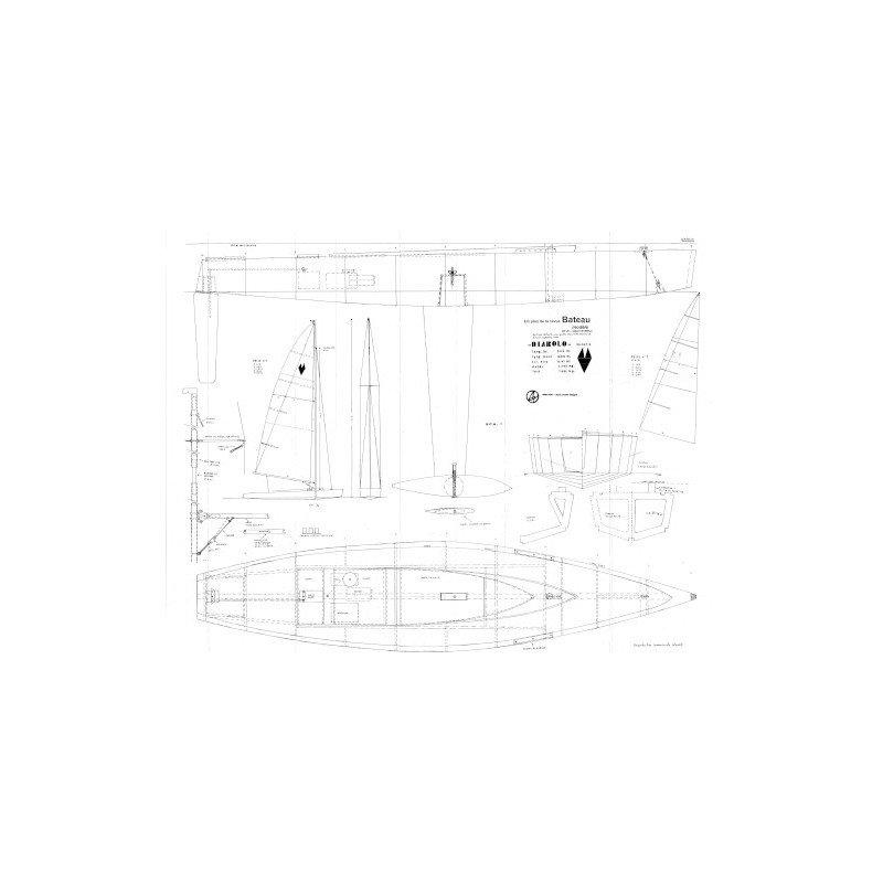 Plan du bateau Diabolo