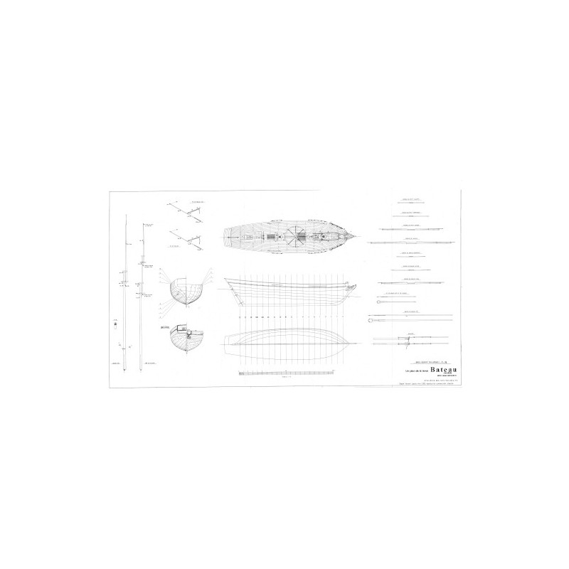 Plan du bateau Dos Amigos