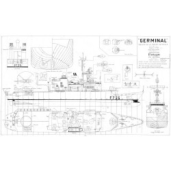 Plan du bateau Germinal