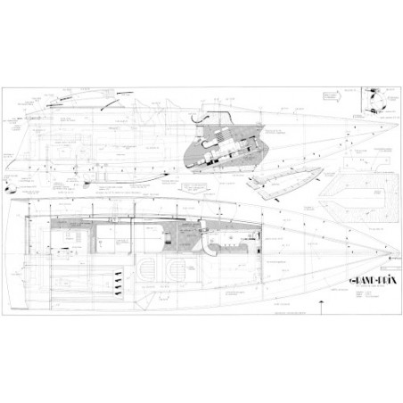 Plan du bateau Grand Prix