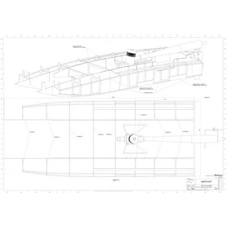 Plan du bateau Grat Cat