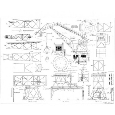 Plan du bateau Grue Paindavoine