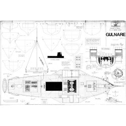 Plan du bateau Gulnare