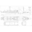 Plan du bateau Guyanne