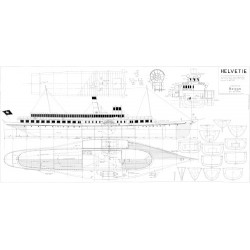 Plan du bateau Helvetie