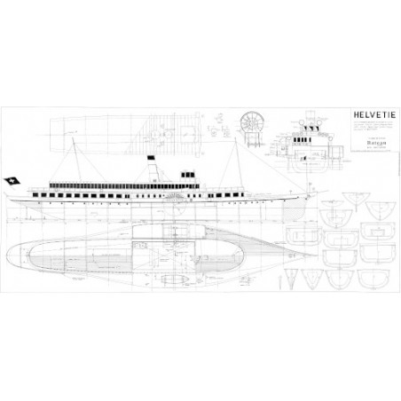 Plan du bateau Helvetie
