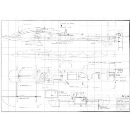 Plan du bateau Hydroplane 3-5
