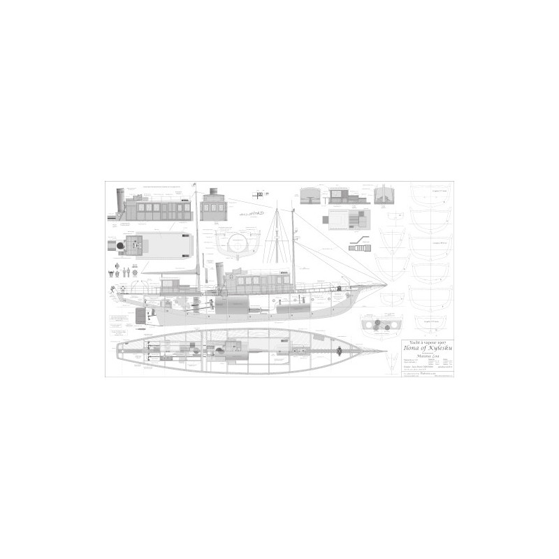 Plan du bateau Ilona