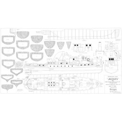 Plan du bateau Jacques