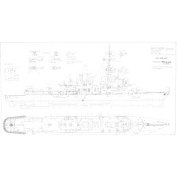 Plan du bateau Jean Bart