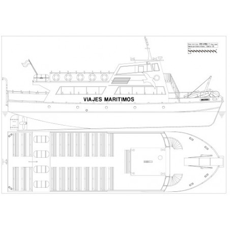 Plan du bateau Joven Antonia