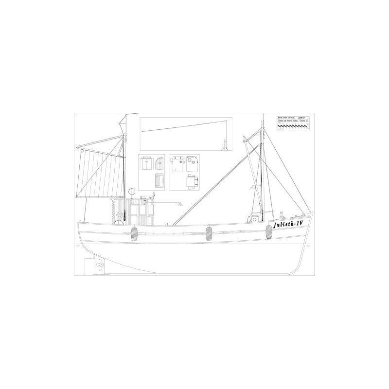 Plan du bateau Julieth