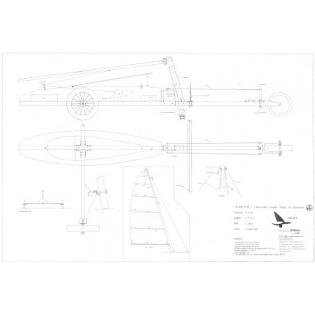 Plan du bateau Karr Avel