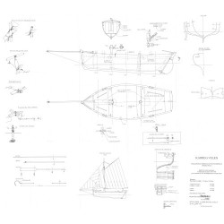 Plan du bateau Karreg Velen