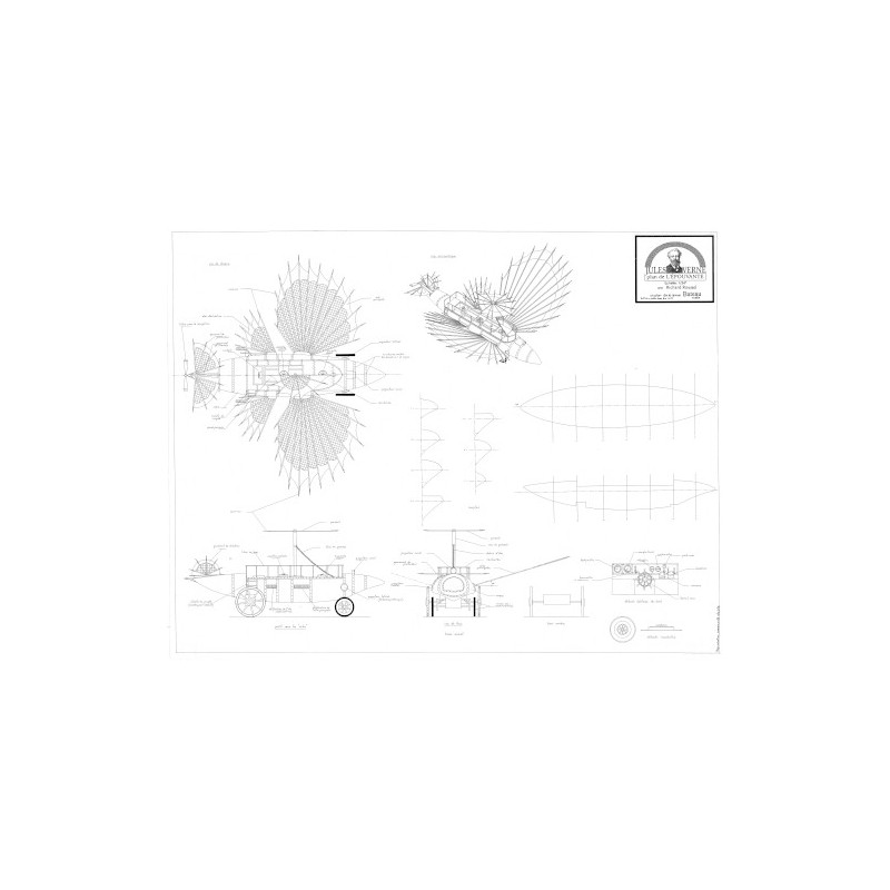 Plan du bateau L'Epouvante