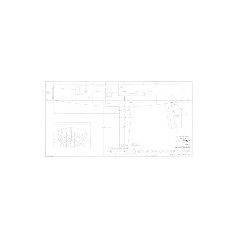 Plan du bateau Little Fellow