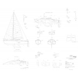 Plan du bateau Lizen