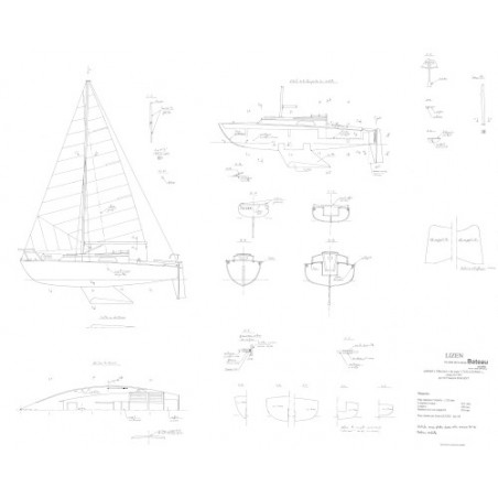 Plan du bateau Lizen