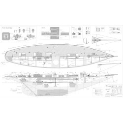 Plan du bateau Mariette