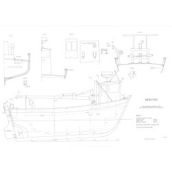 Plan du bateau Mercure