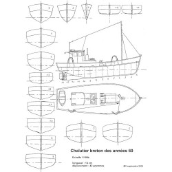 Plan du bateau Mini Chalutier