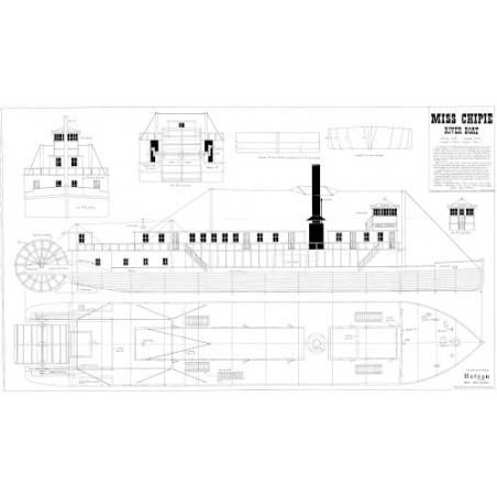 Plan du bateau Miss Chippie