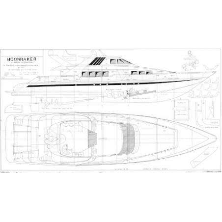 Plan du bateau Moonracker