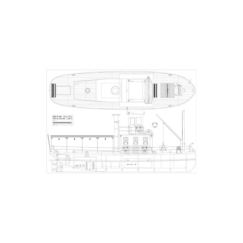Plan du bateau Moonriver
