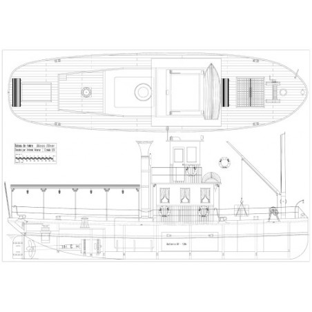 Plan du bateau Moonriver