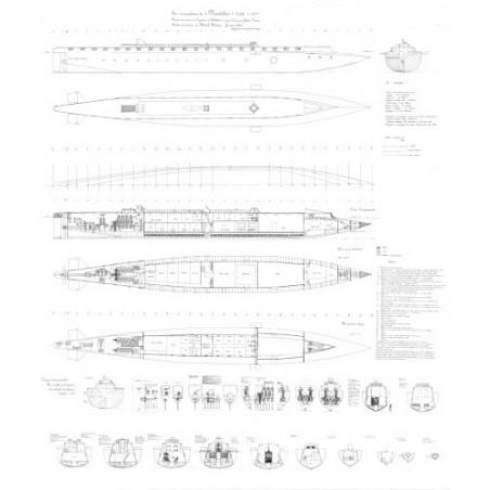 Plan du bateau Nautilus