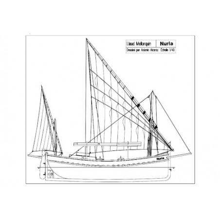Plan du bateau Nuria