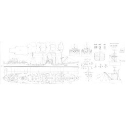 Plan du bateau Petrolier La Seine