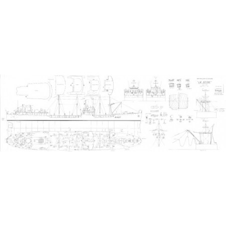 Plan du bateau Petrolier La Seine