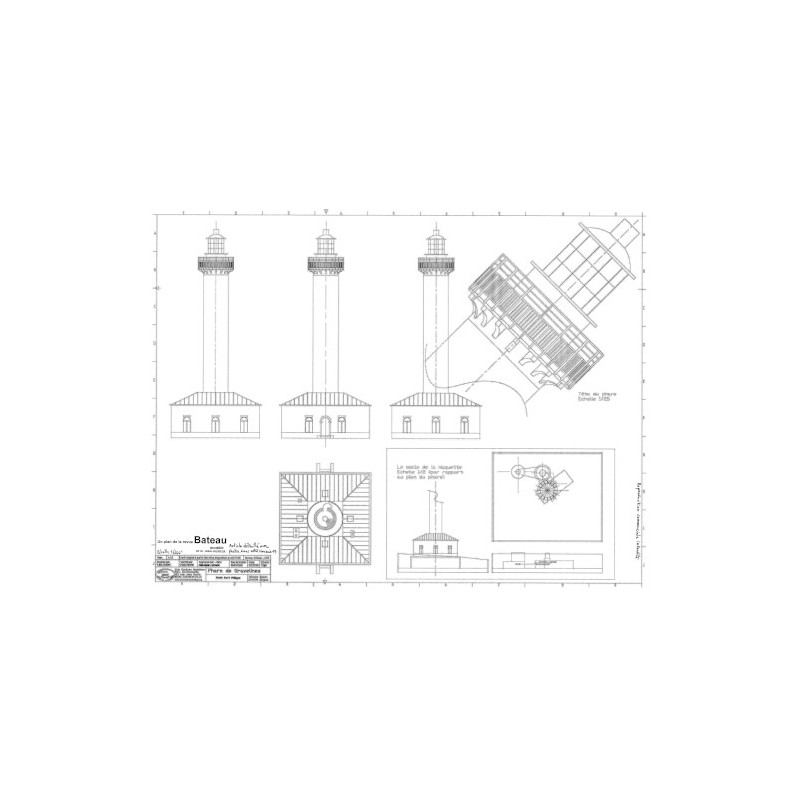 Plan du bateau Phare De Graveline