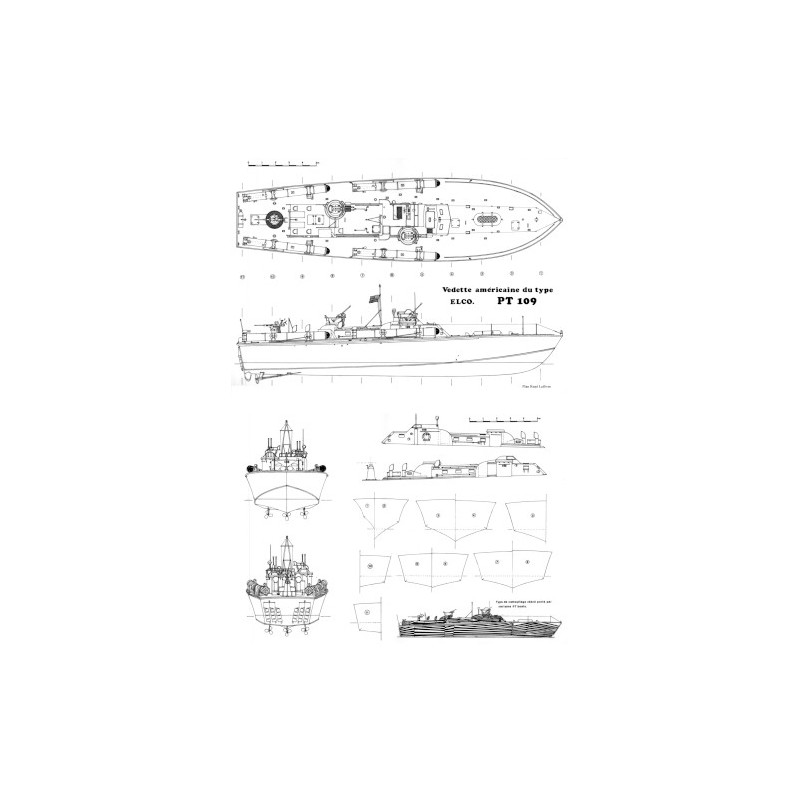 Plan du bateau Pt 103