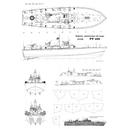 Plan du bateau Pt 103