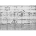 Plan du bateau Rhin
