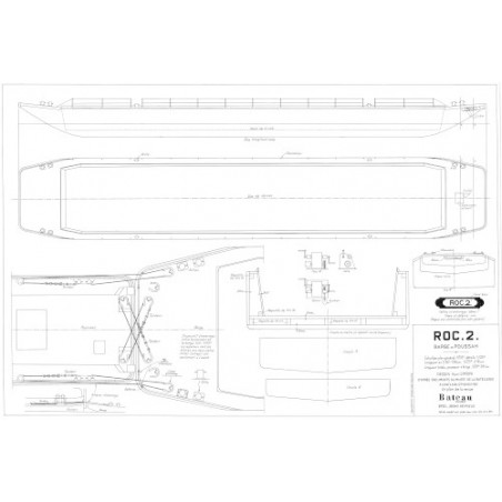 Plan du bateau Roc