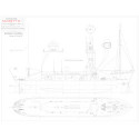 Plan du bateau Sandettie