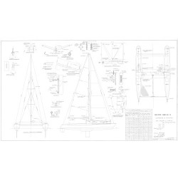 Plan du bateau Silver Heels
