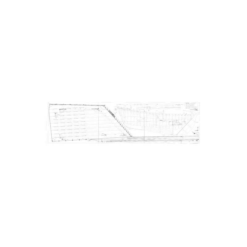 Plan du bateau Sinagot