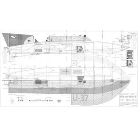 Plan du bateau Slo Mo Shun V