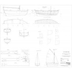 Plan du bateau Sloup Corsaire