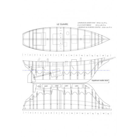 Plan du bateau Snark
