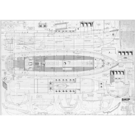 Plan du bateau Snip